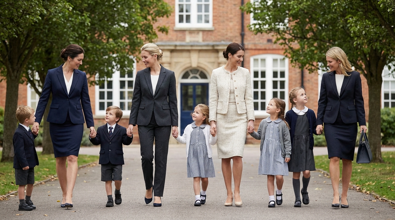 小学校受験で母親に人気のスーツブランド5選