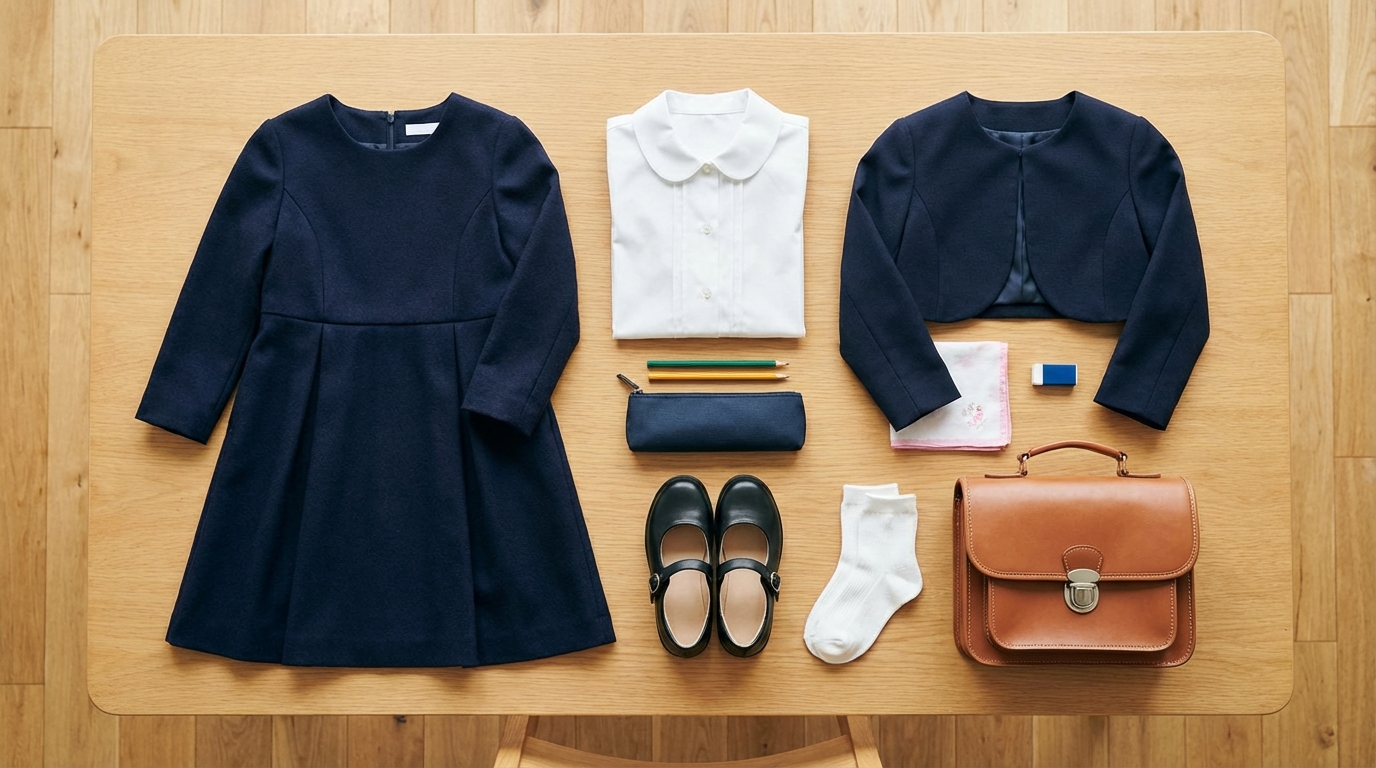 小学校受験の服装準備チェックリスト|女の子が揃えるべきアイテム一覧