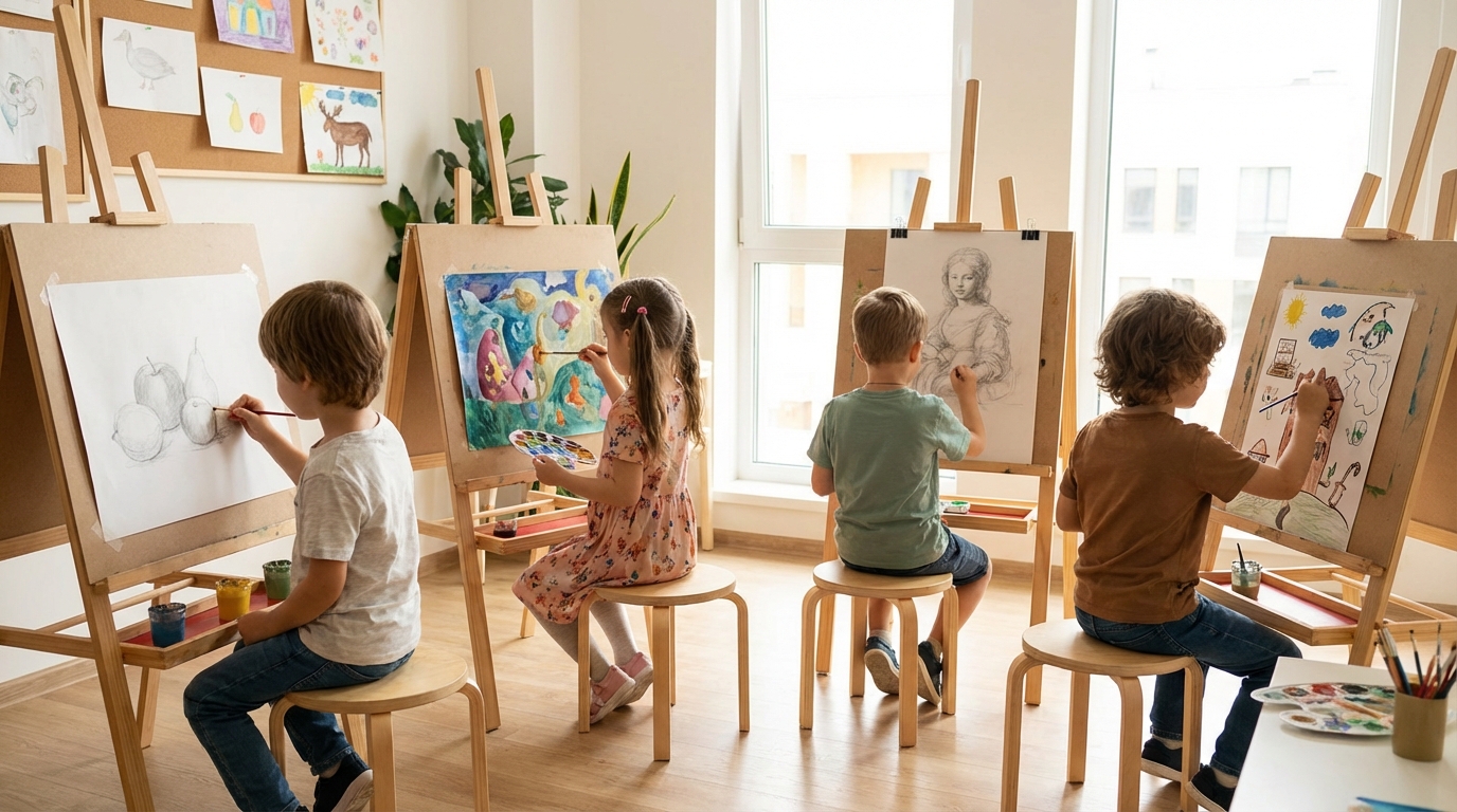 小学校受験の絵画で出題される4つの形式と具体例