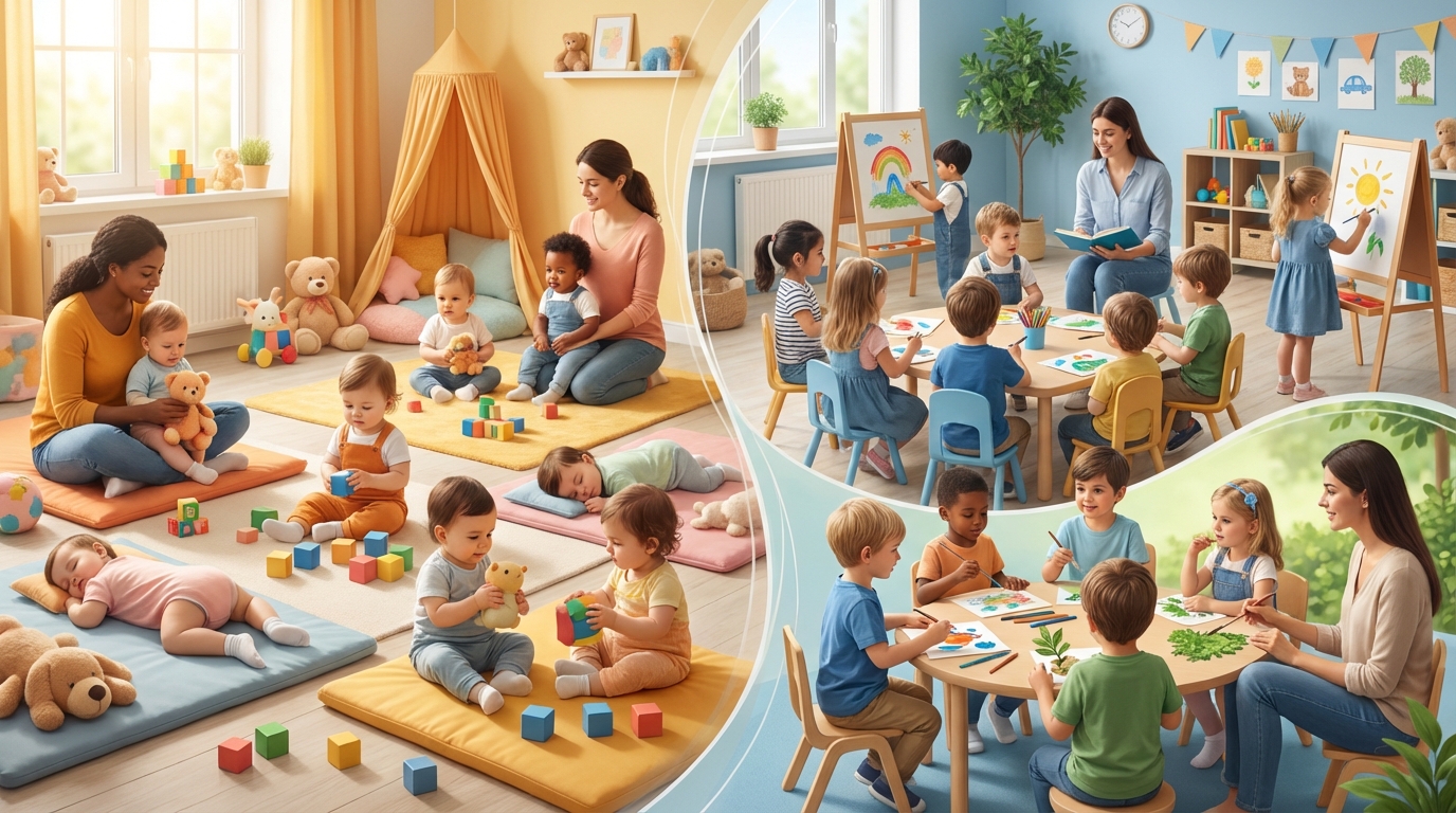 保育園児と幼稚園児の違いを正しく理解する