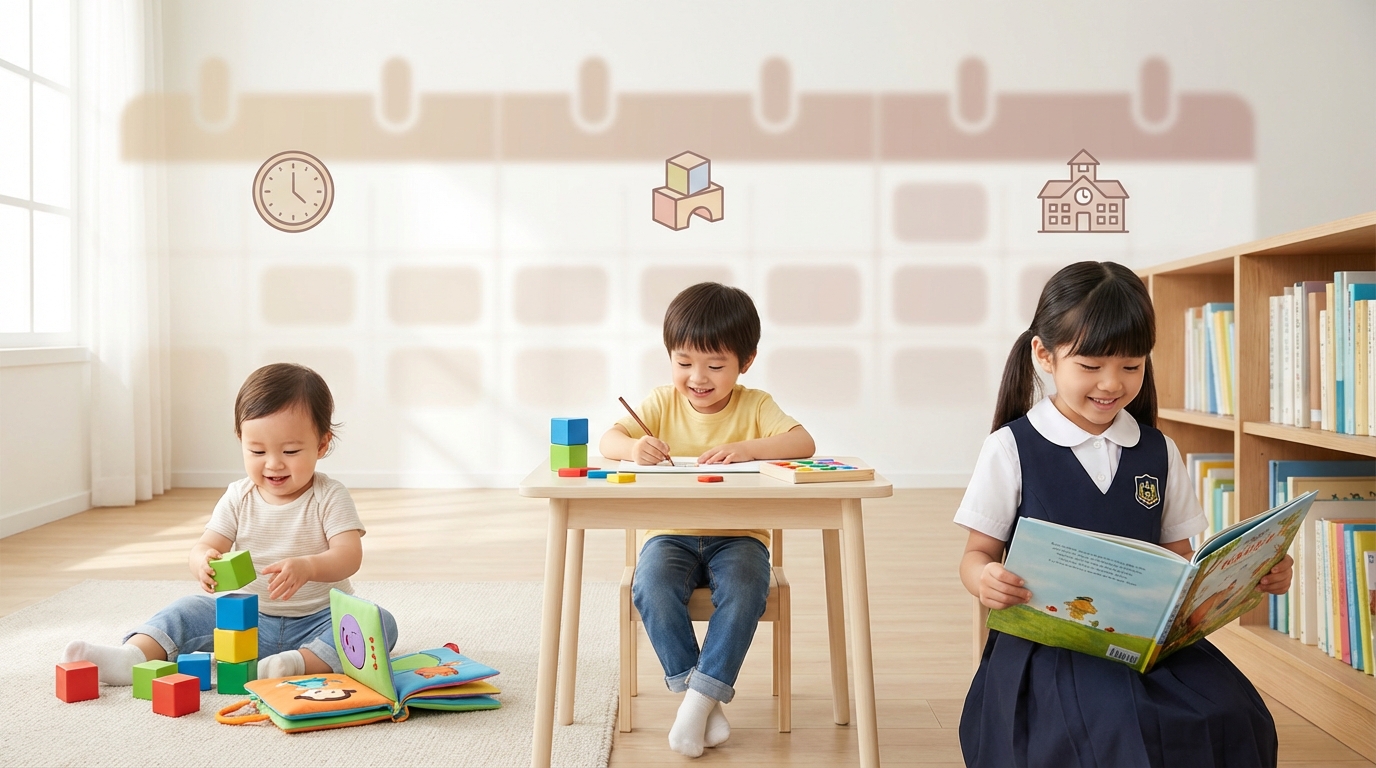 小学校受験の準備はいつから?保育園児の年齢別スケジュール