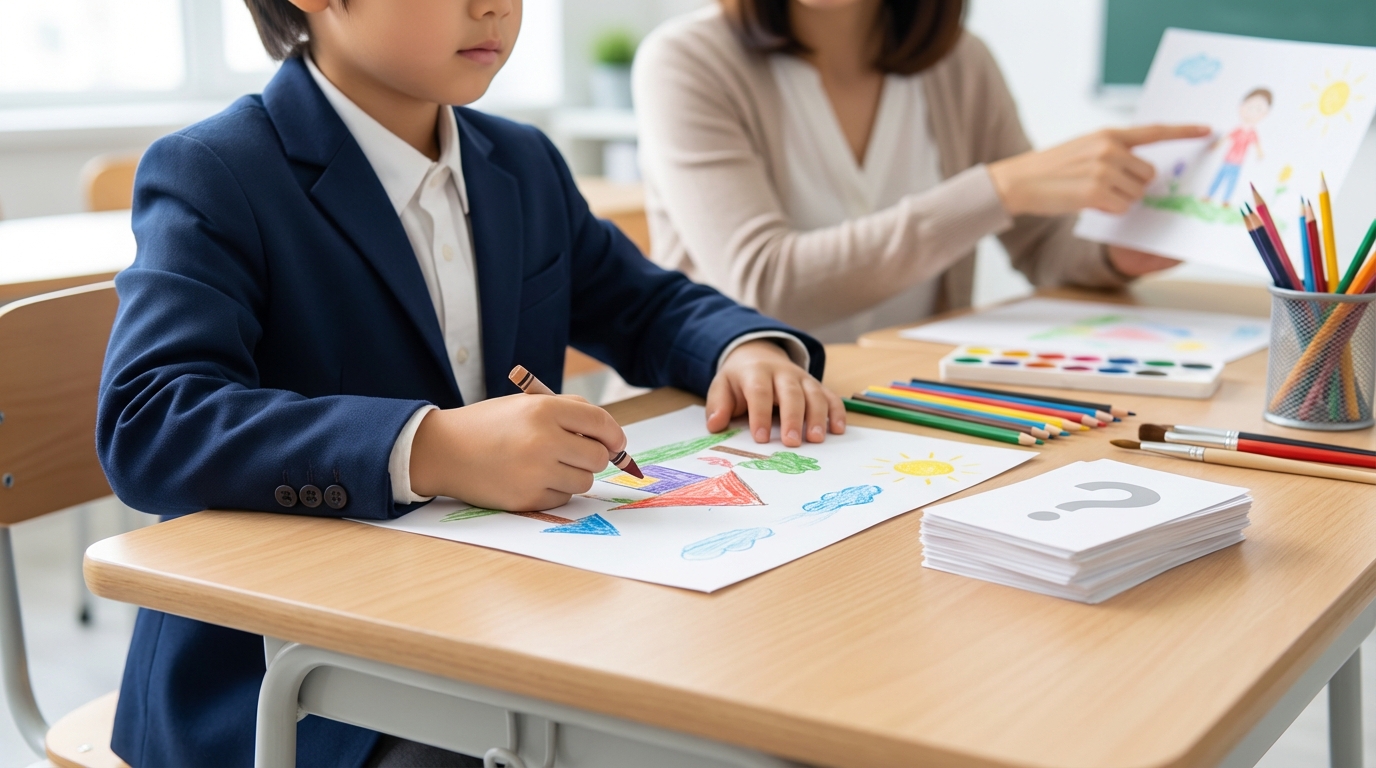 小学校受験の絵画に関するよくある質問