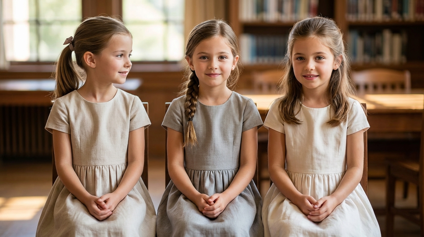 小学校受験で好印象を与える女の子の髪型ベスト3【結論から】