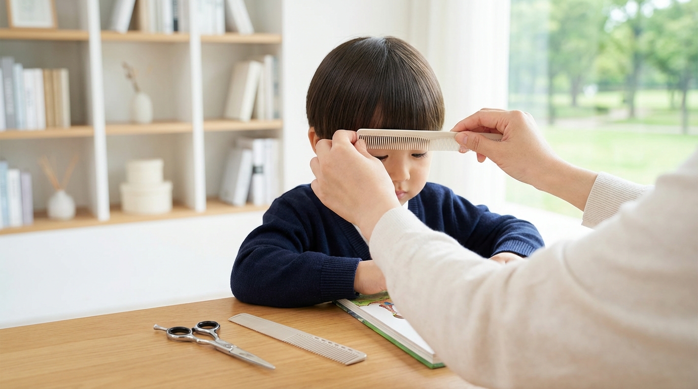 小学校受験の前髪はどうする?長さ・処理方法の正解