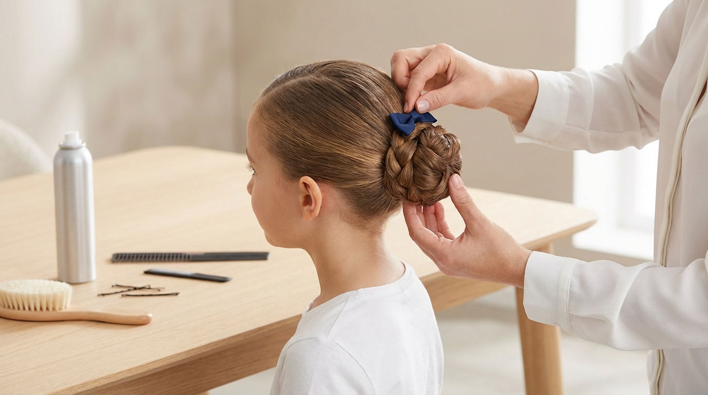【実践】小学校受験の定番髪型・崩れないセット手順