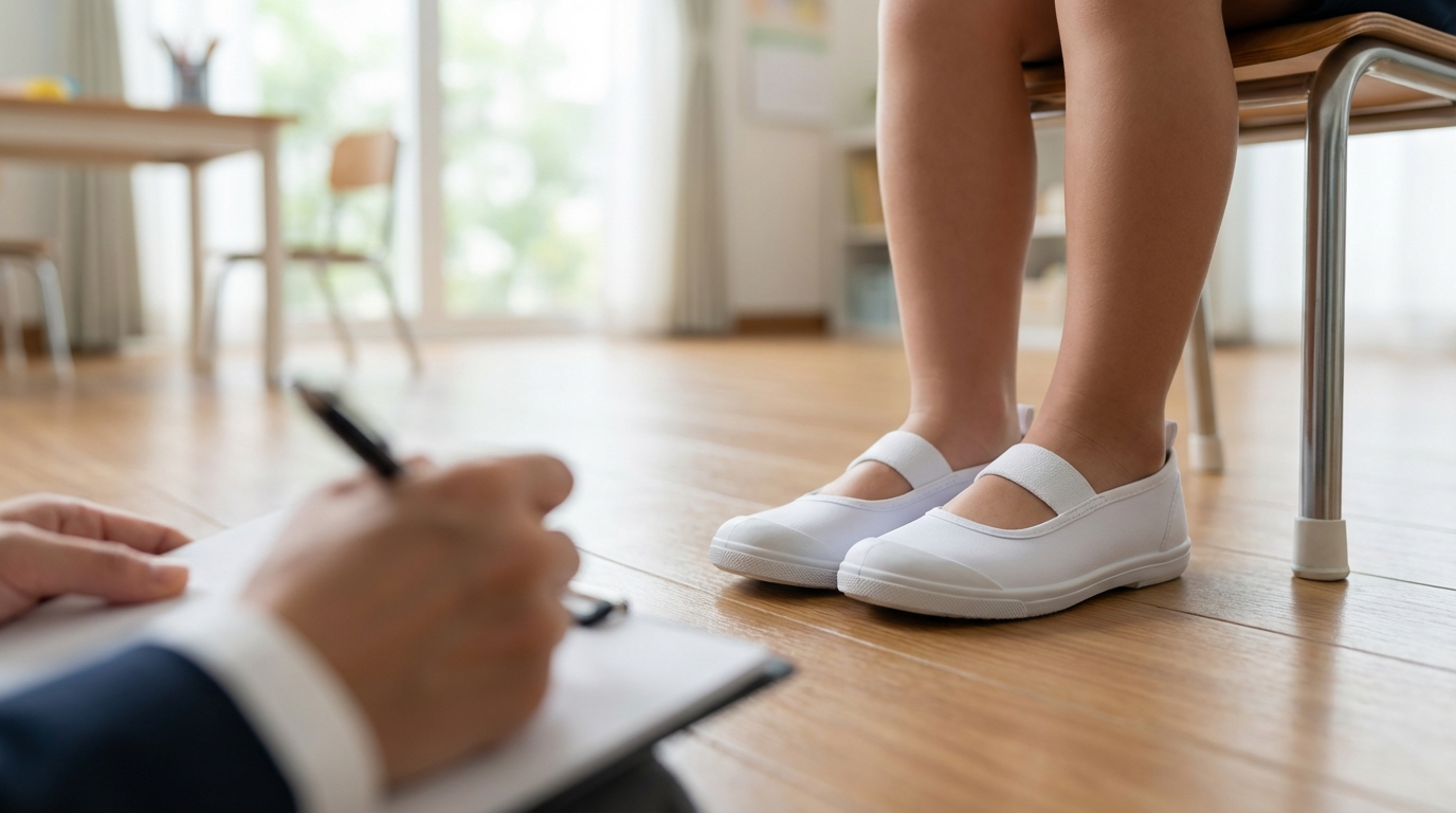 小学校受験で上履きが重要な理由|面接官が見ているポイント