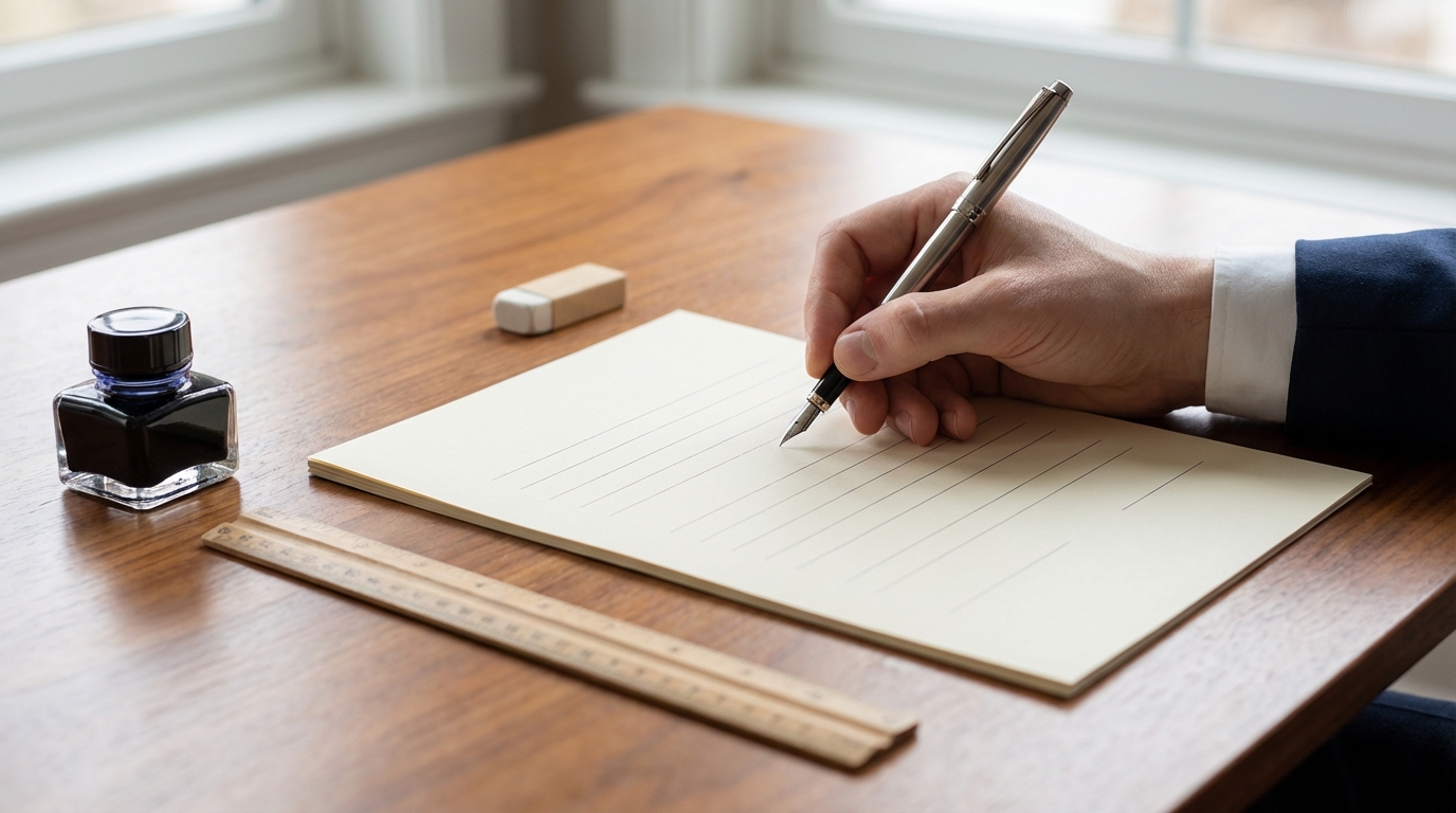 願書記入の基本ルールと手書きマナー