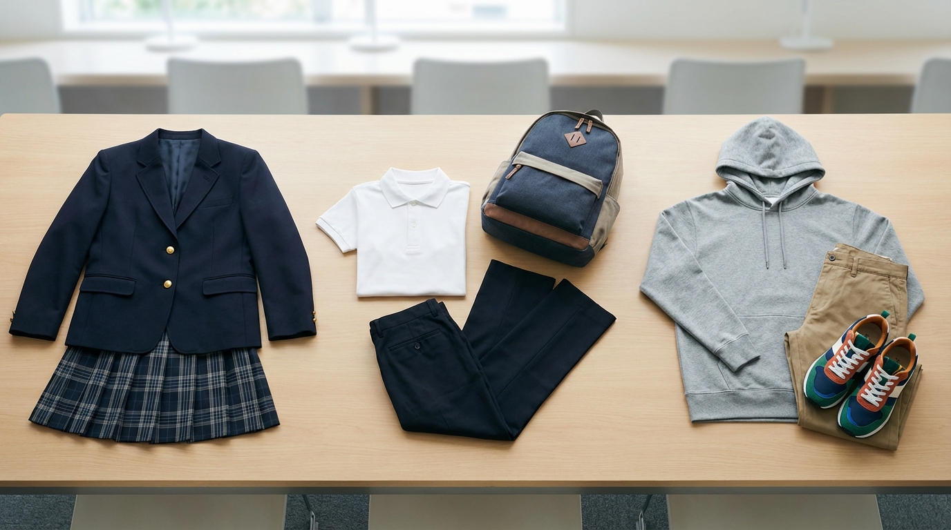 学校タイプ別の服装傾向|伝統校・国立・新興校