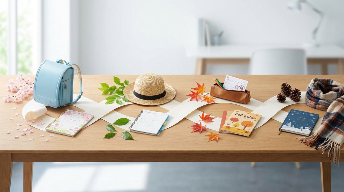 【保存版】小学校受験の季節一覧表|月別・カテゴリ別完全ガイド