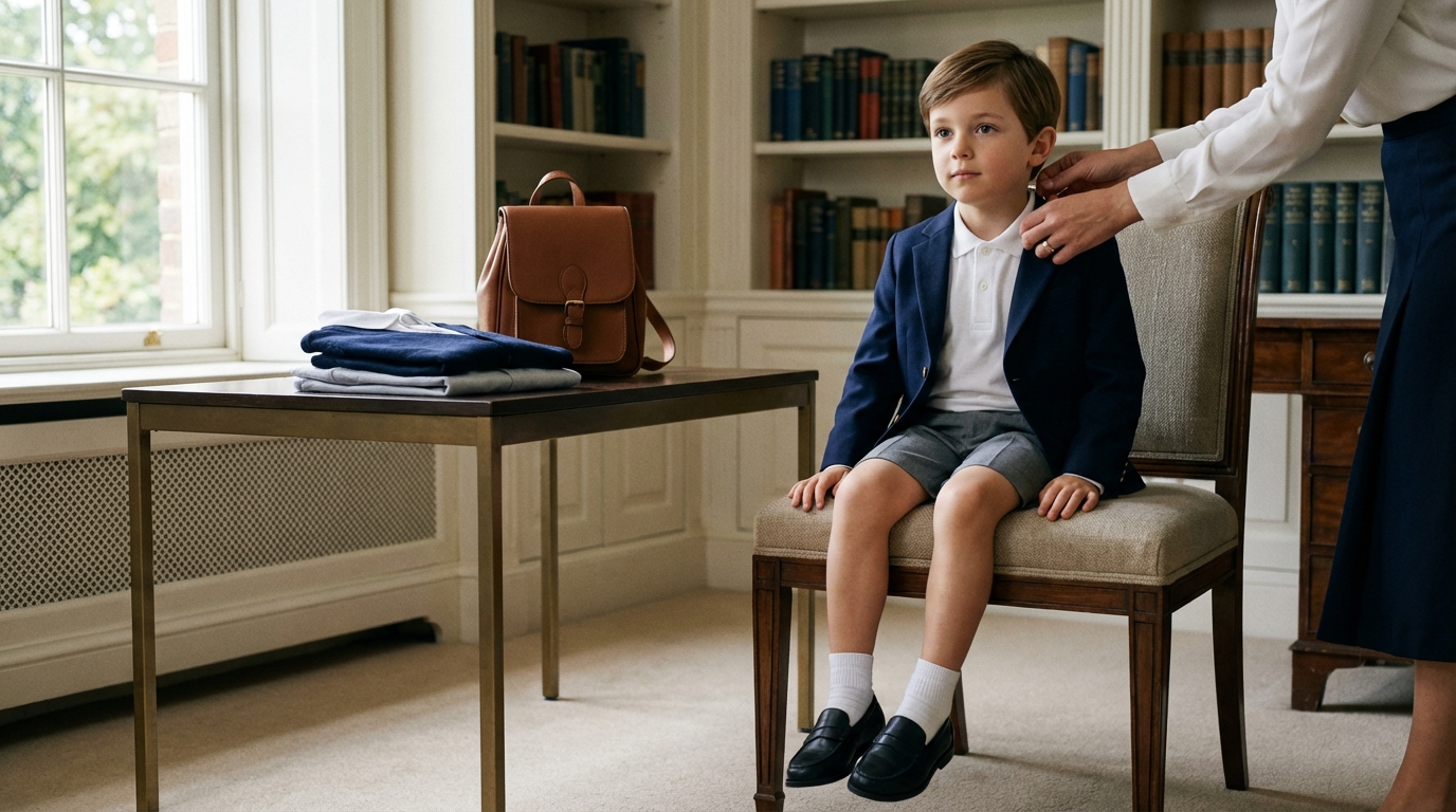 【男の子】国立小学校受験の服装コーディネート