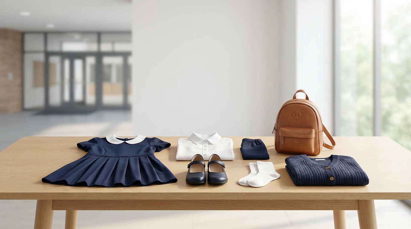 【女の子】国立小学校受験の服装コーディネート