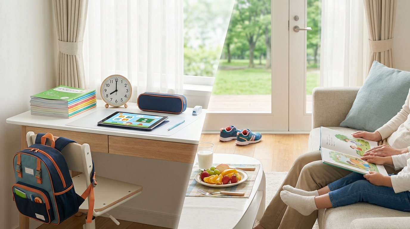 【結論】小学校受験に必要な1日の学習時間と生活リズムの目安