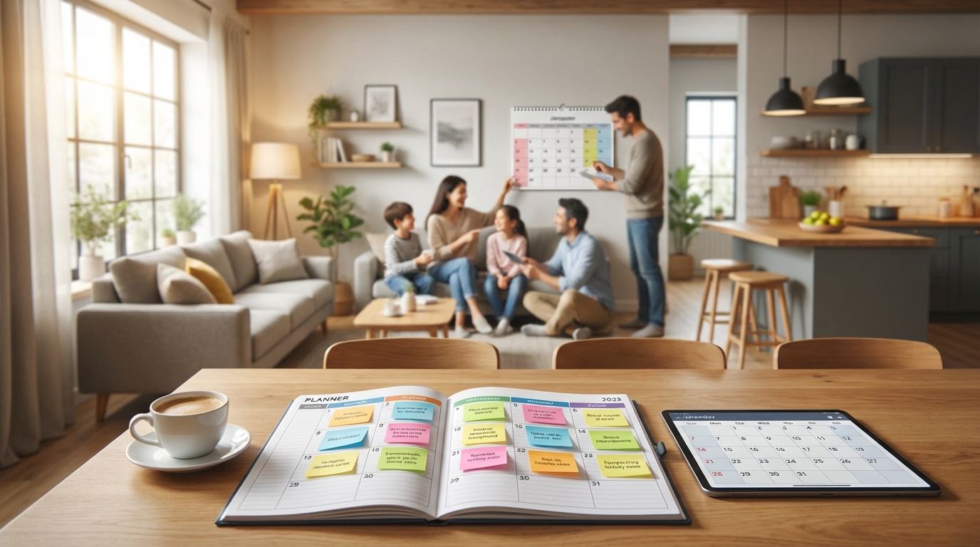 わが家に合った毎日のスケジュールの作り方5ステップ