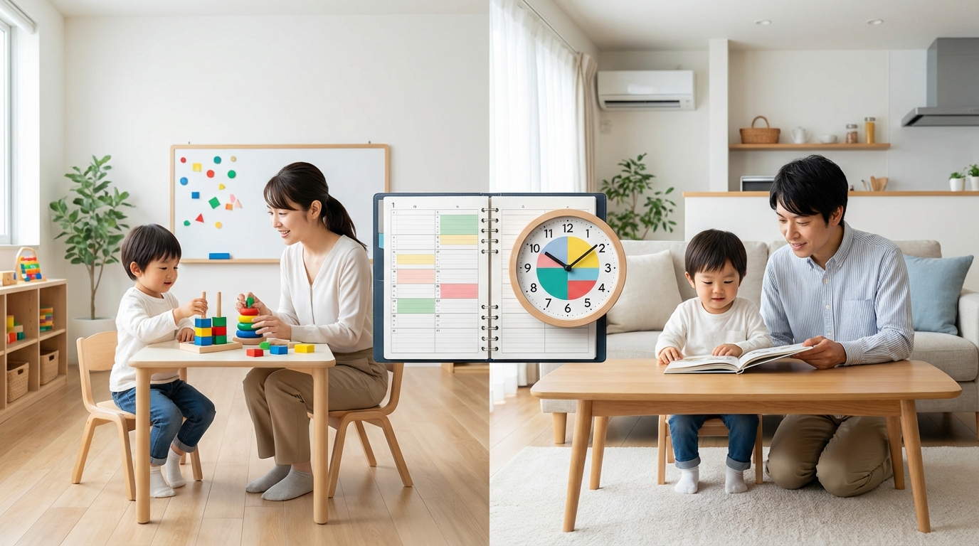 塾・幼児教室と家庭学習の両立スケジュール