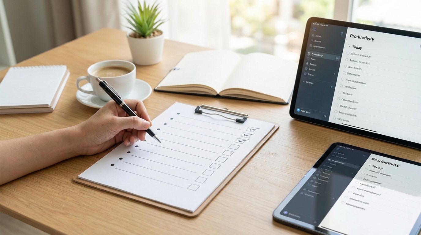 今日から始めるためのチェックリスト