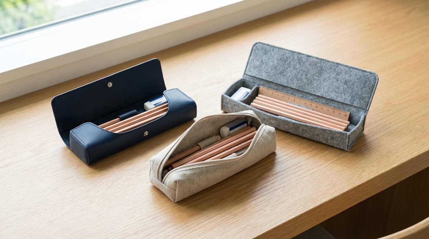 小学校受験の筆箱｜色・サイズ・素材の選び方