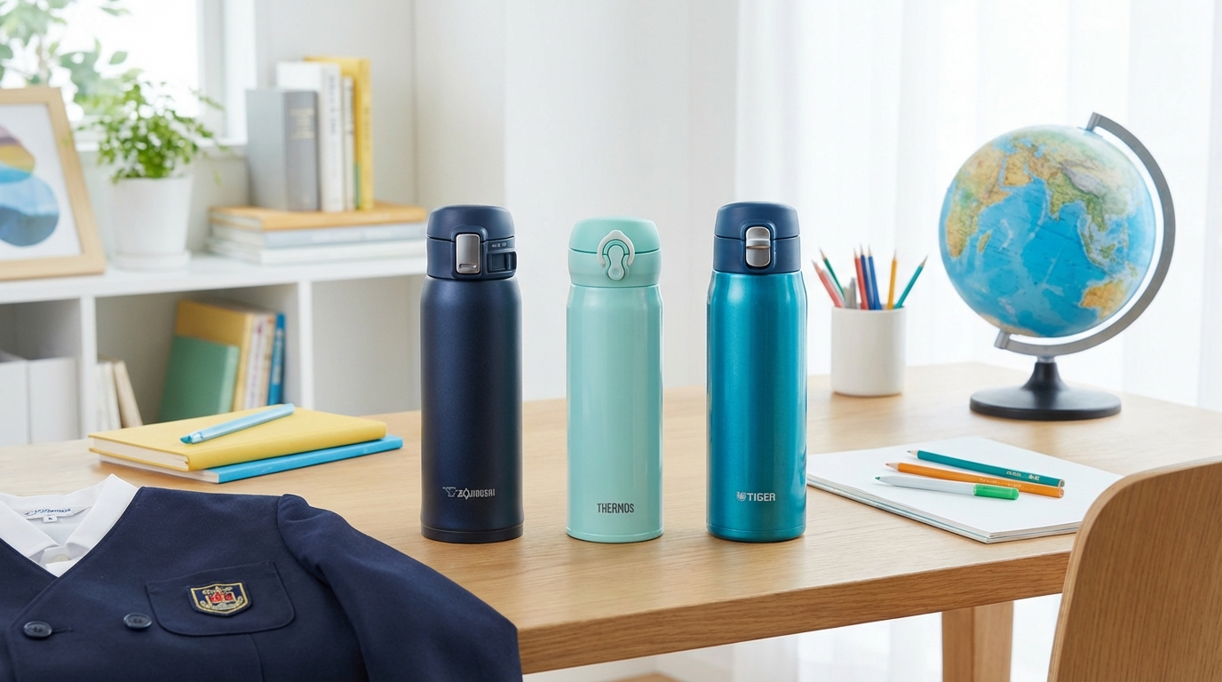 小学校受験におすすめの水筒5選|象印・サーモス・タイガーの定番商品