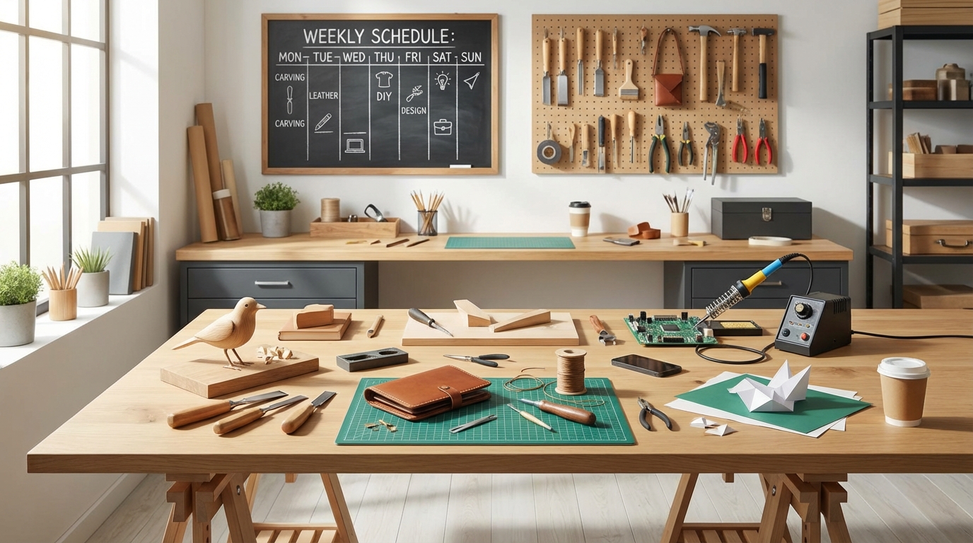 家庭でできる工作練習法【週間スケジュール付き】