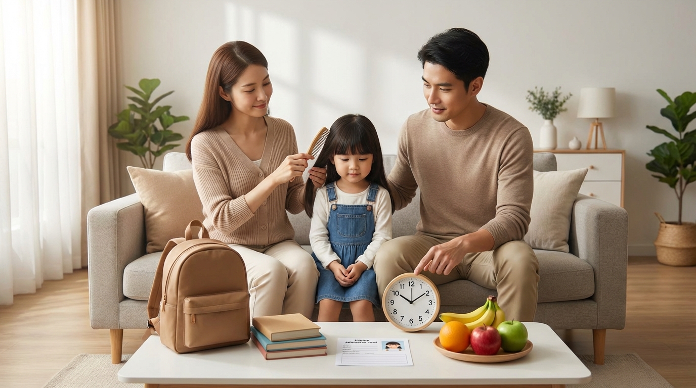 小学校受験1週間前〜前日の過ごし方【体調管理の最終調整】