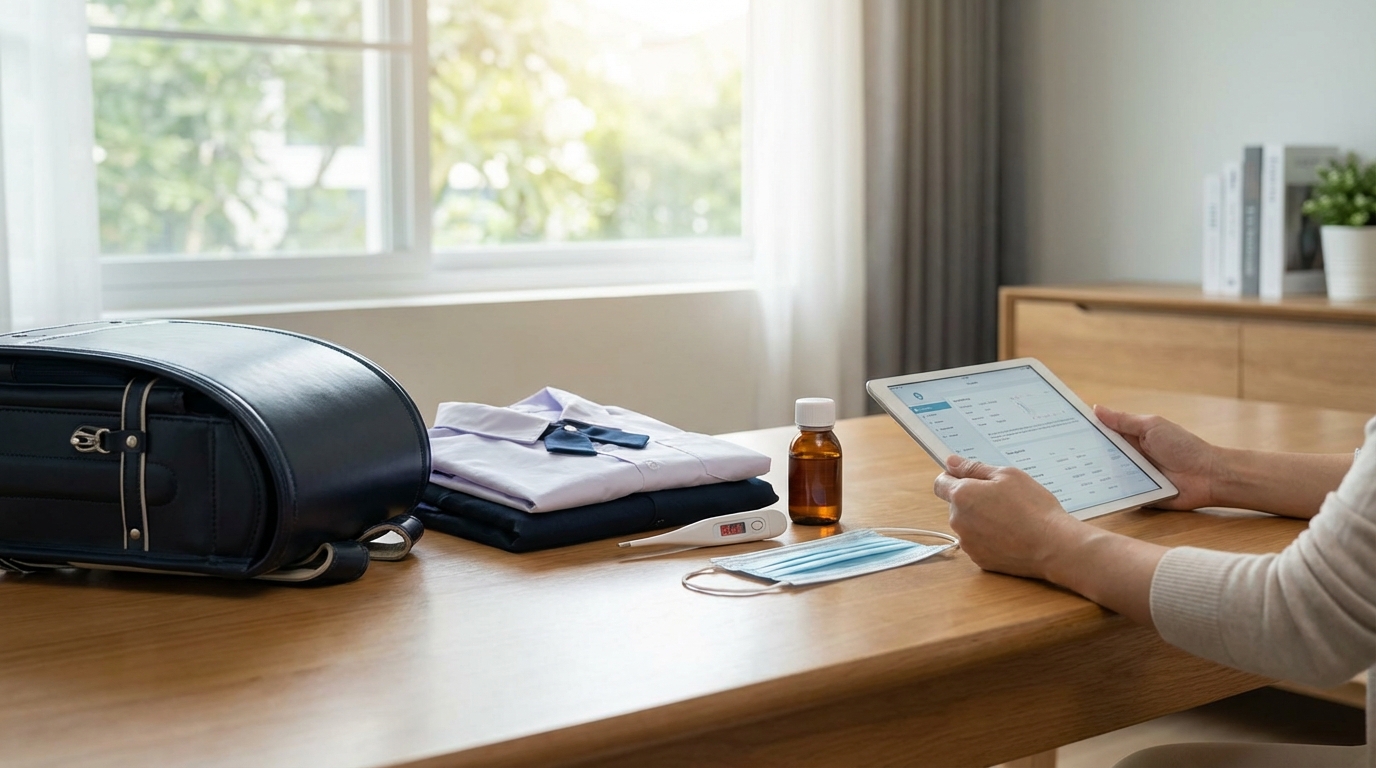 小学校受験直前にインフルエンザにかかったら【冷静な対応ガイド】