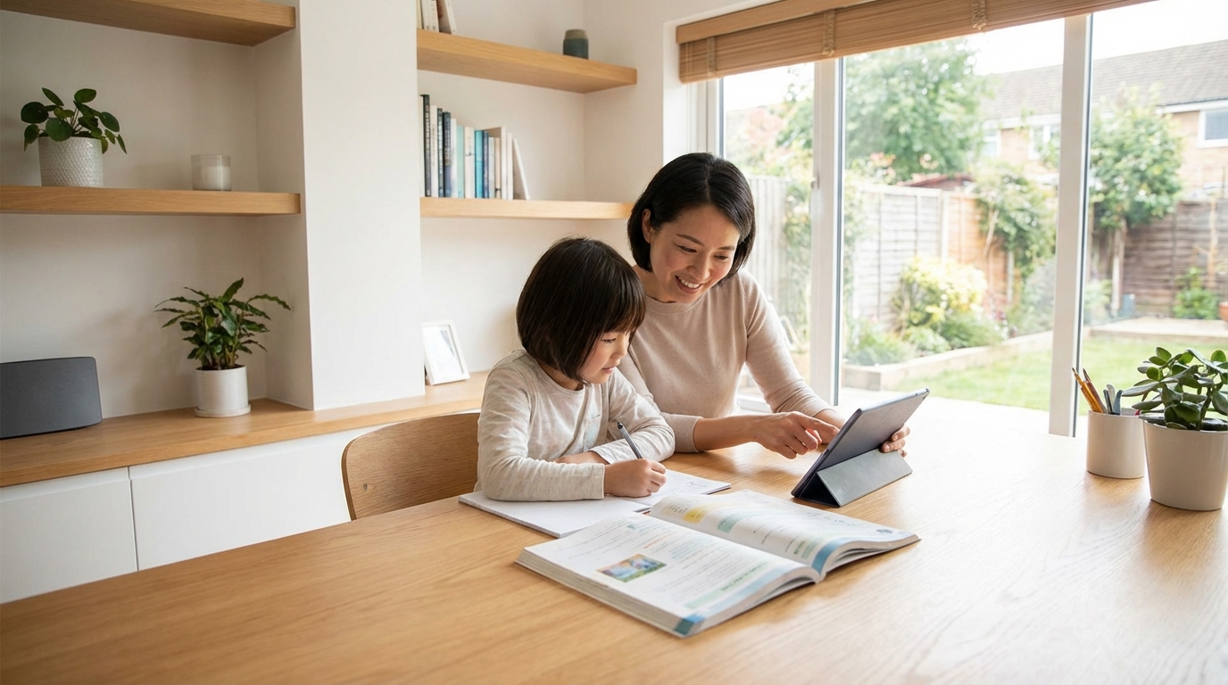 家庭学習がうまくいく親の関わり方