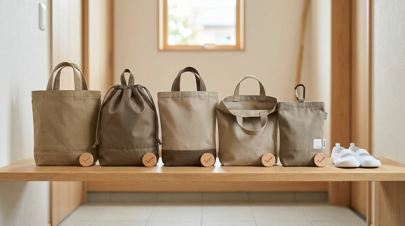 失敗しない上履き入れの選び方｜5つのチェックポイント