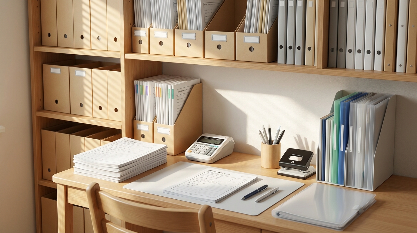 小学校受験のプリント整理に必要な道具リスト