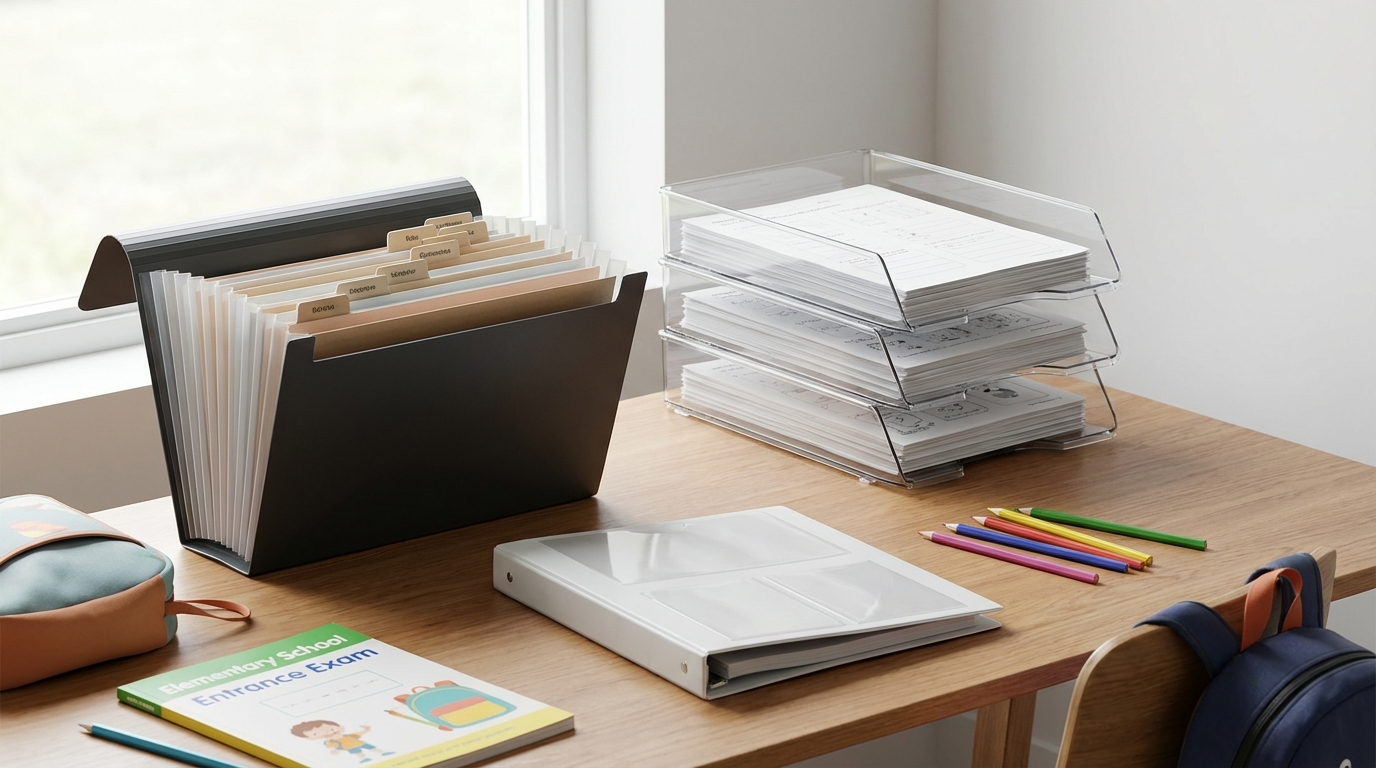 小学校受験プリント整理におすすめのグッズ3選