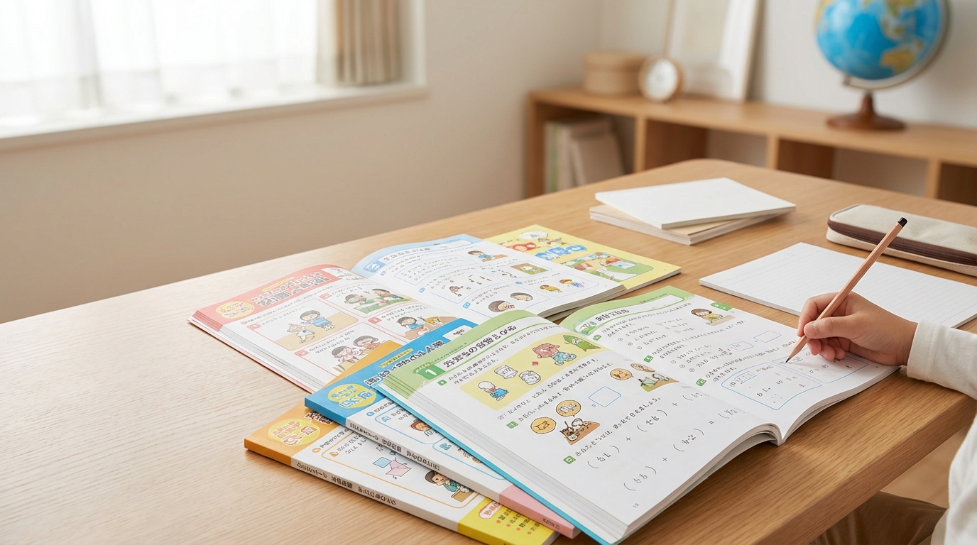 小学校受験ペーパーのおすすめ問題集と収録枚数