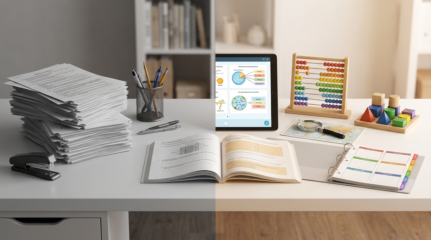 無料プリントの限界と有料教材を検討すべき3つのサイン