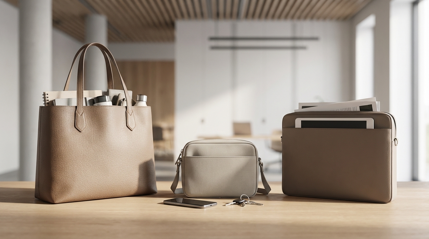 メインバッグ・サブバッグ・書類バッグの使い分け