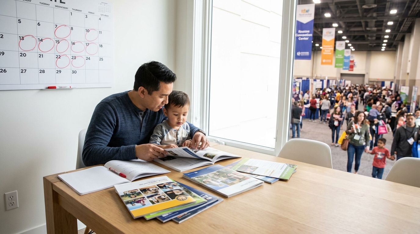 小学校受験フェア参加後にやるべき3つのアクション