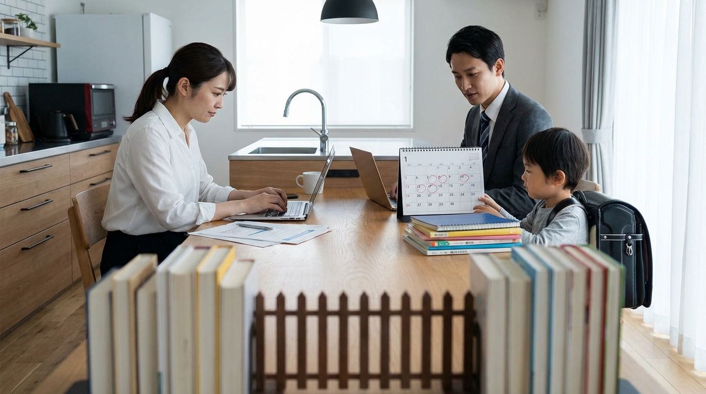 共働き家庭が小学校受験で直面する3つの壁
