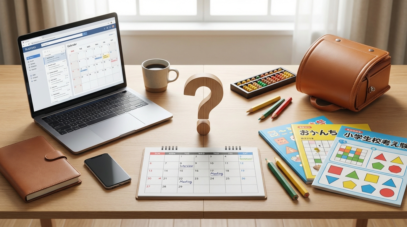 【Q&A】小学校受験×仕事のよくある疑問