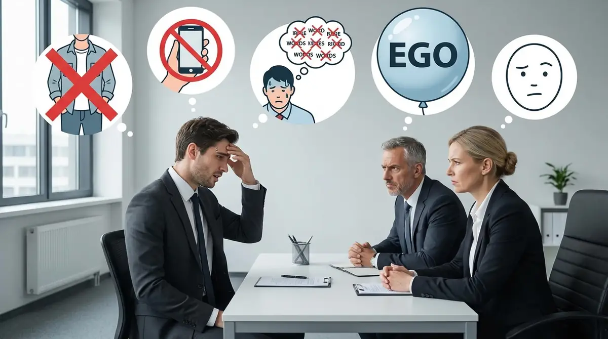 面接で避けるべきNG回答と表現5つ