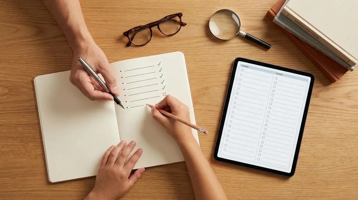 回答を磨く推敲チェックリスト【親用・子ども用】