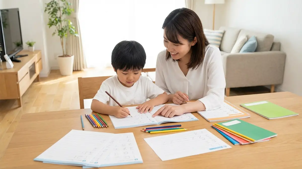 【実践】家庭でできる運筆練習5ステップ