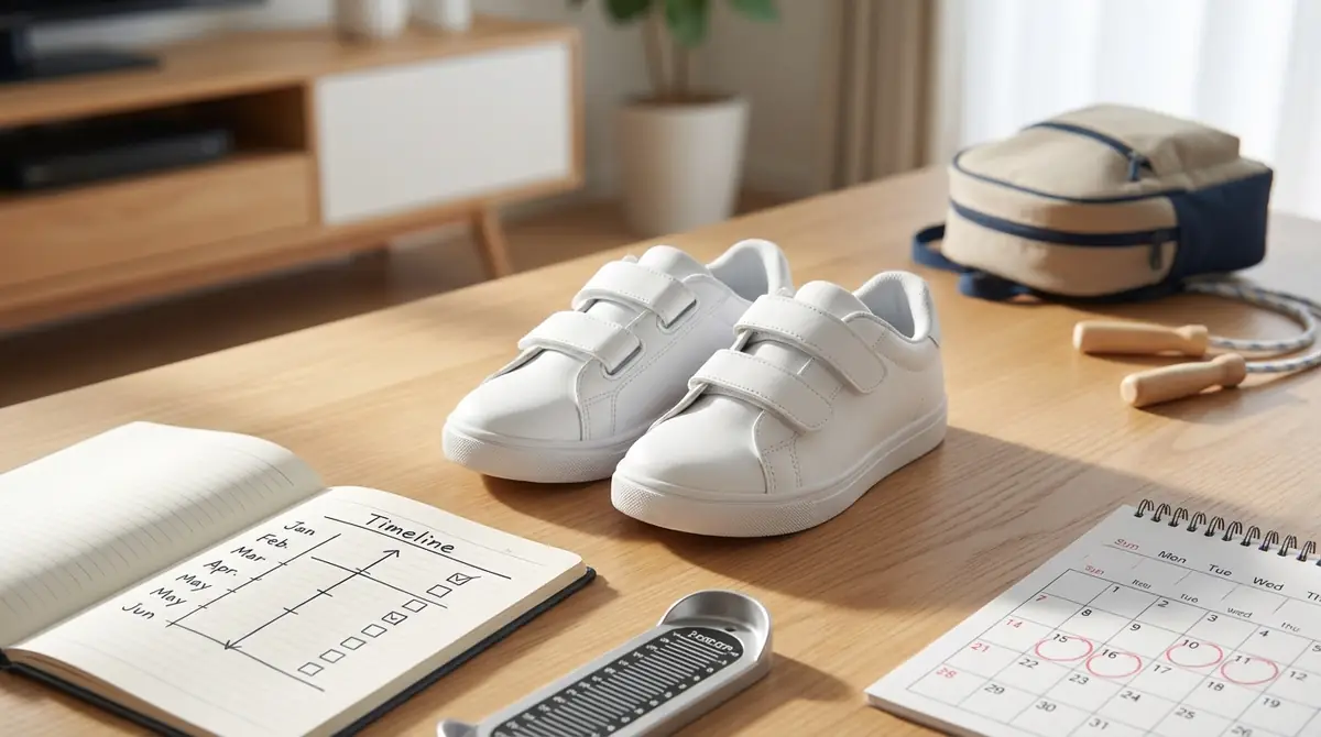 小学校受験の運動靴｜購入から試験当日までの準備スケジュール