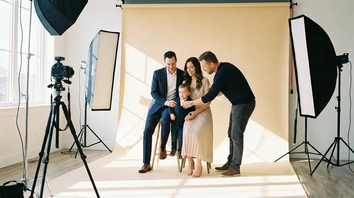 小学校受験の家族写真|配置とポーズの基本