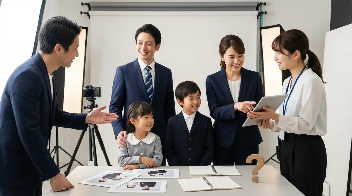 願書用家族写真のよくある質問Q&A
