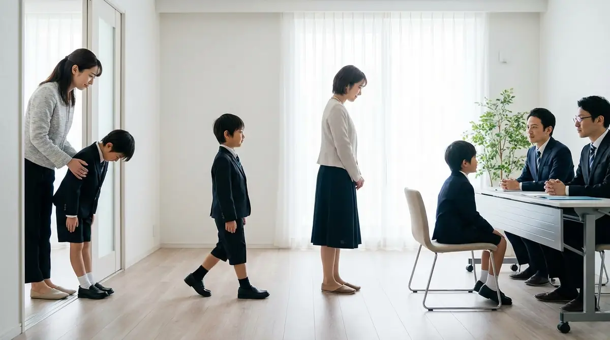 小学校受験の面接|入室から着席までの完全フロー【7ステップ】