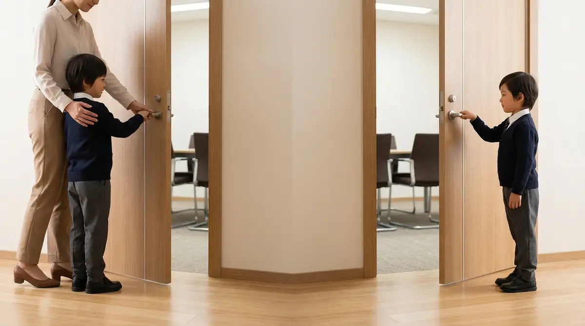 親子面接と子ども単独面接|入室の仕方の違いと注意点