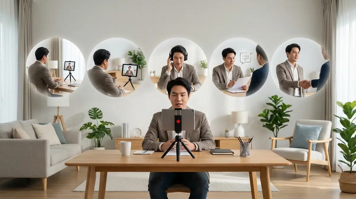 動画を活用した家庭での面接練習法5ステップ