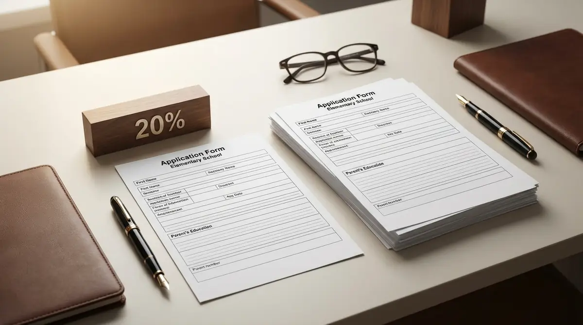 【結論】小学校受験の願書に親の学歴欄がある学校は2割以下