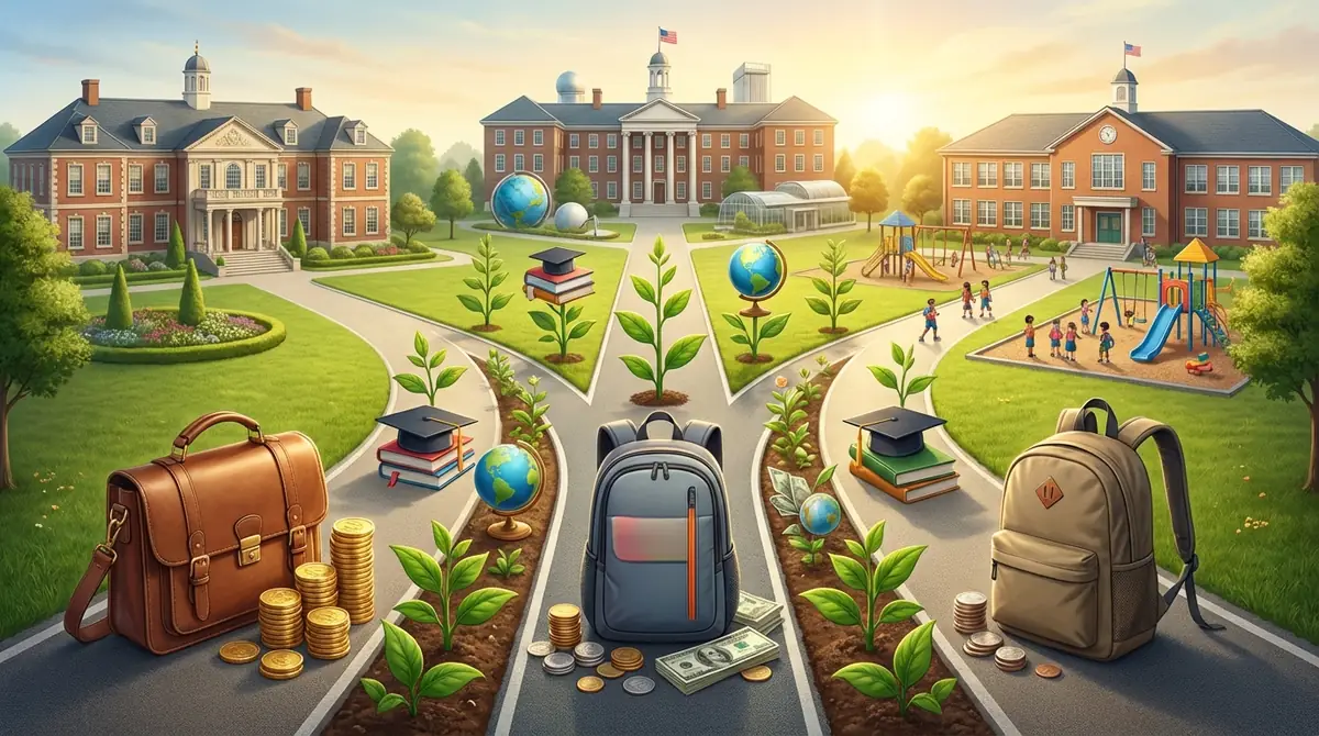 【比較表】私立・国立・公立小学校の6年間費用を比較