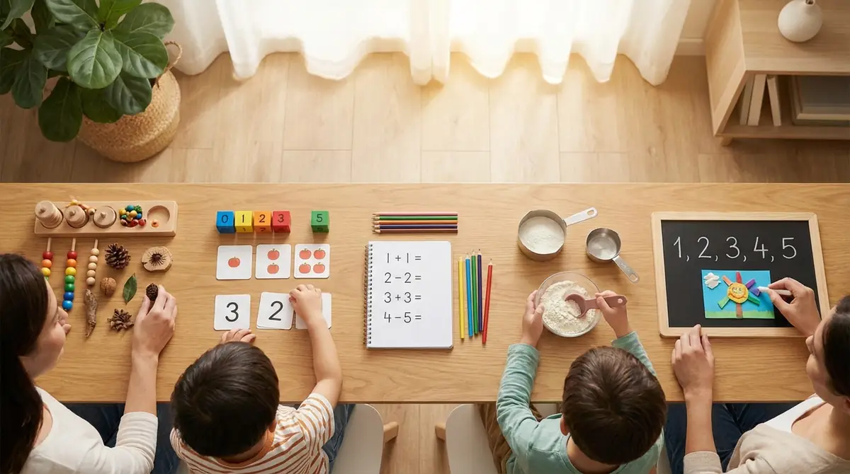 家庭でできる数量対策｜5ステップ学習法