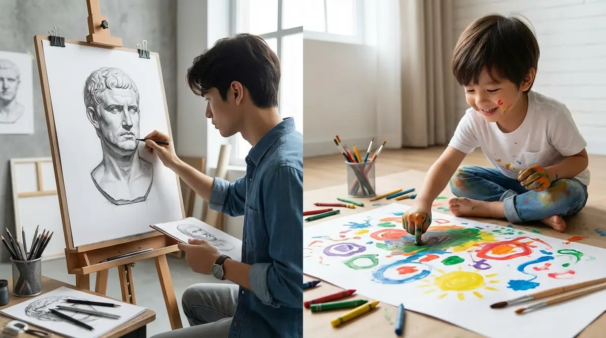 受験絵画とは?普通のお絵描きとの違いを理解しよう