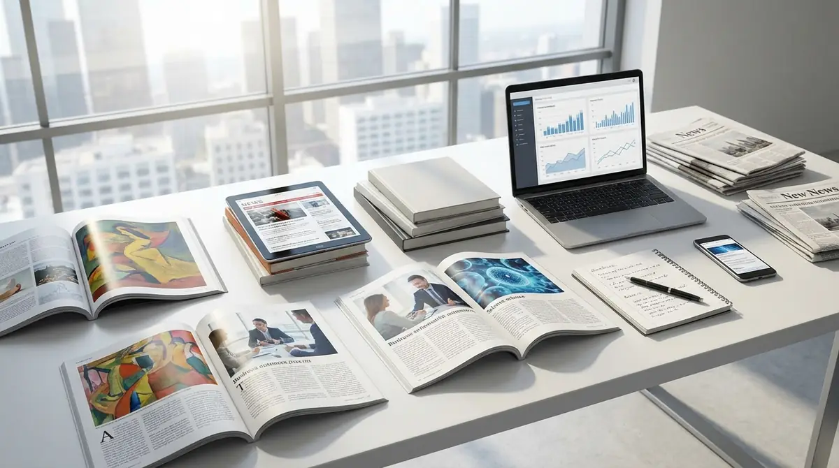 雑誌だけでは足りない?他の情報源との賢い使い分け