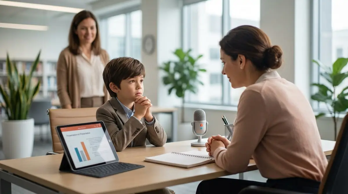 緊張しやすい子・口下手な子の面接対策