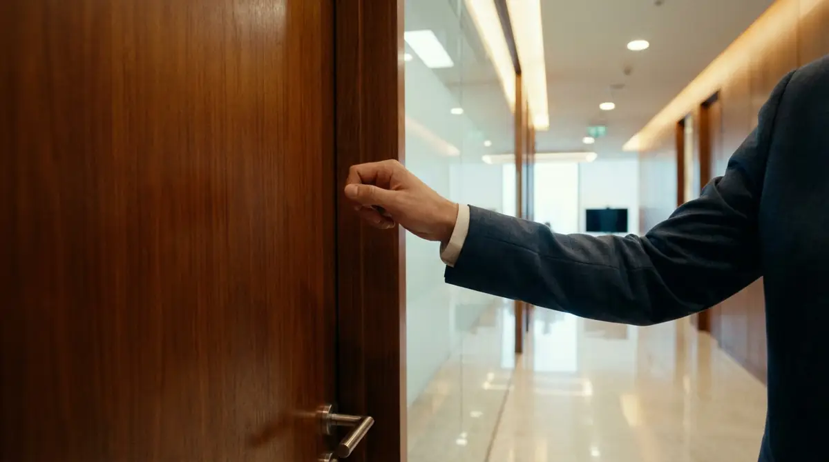 なぜ入室マナーが合否を左右するのか